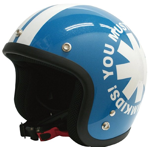 DAMM TRAX（ダムトラックス） POPO WHEEL（ポポウィール）パールブルー キッズサイズ（54〜57cm未満）キッズヘルメット