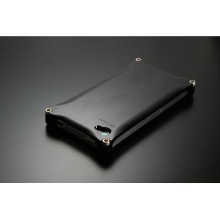 Solid/ソリッド　ブラック　for iPhone4、4S スマートフォンケース GILDdesign（ギルドデザイン）