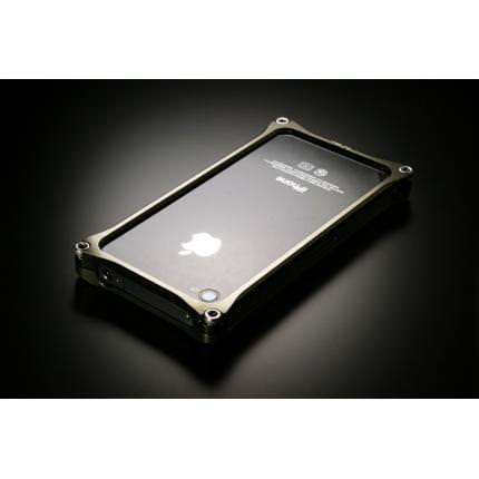 ソリッドバンパー チタン for iPhone4、4S スマートフォンケース GILDdesign（ギルドデザイン）