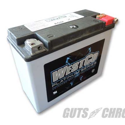 WCP18 PLATINUMシリーズ（AGMバッテリー）純正66010-82B互換 WESTCO