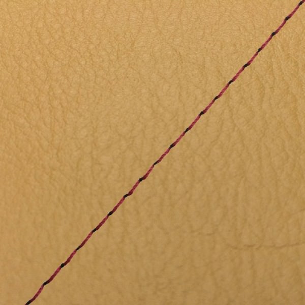 張替タイプ 国産シートカバー 黄土色/赤ステッチ GRONDEMENT（グロンドマン） ハンターカブ（CT110）