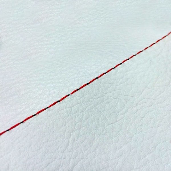 張替タイプ 国産シートカバー グレー/赤ステッチ GRONDEMENT（グロンドマン） ハンターカブ（CT110）