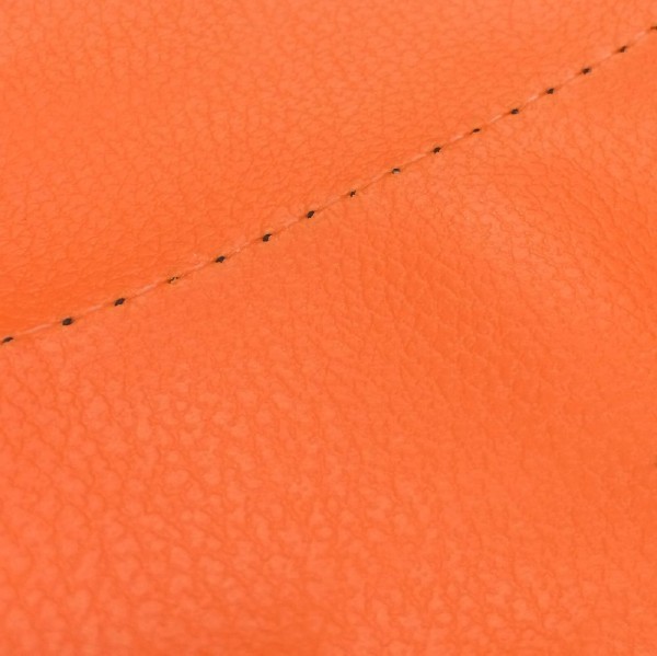 張り替えタイプ 日本製シートカバー オレンジ/透明ステッチ GRONDEMENT（グロンドマン） DJ-1 RR （AF19）