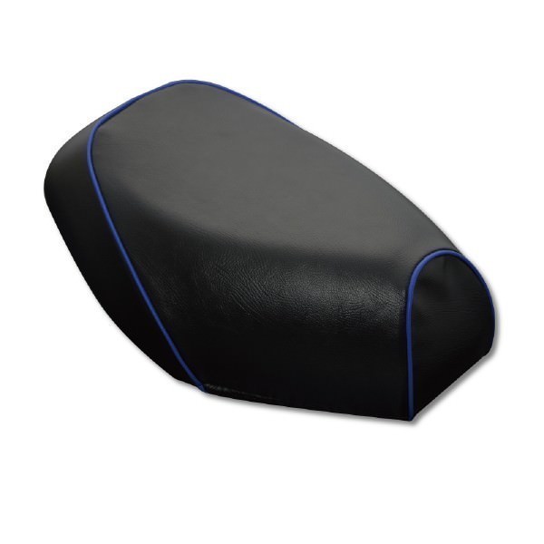 張替タイプ 国産シートカバー 黒/青パイピング GRONDEMENT（グロンドマン） ドリーム50（DREAM）