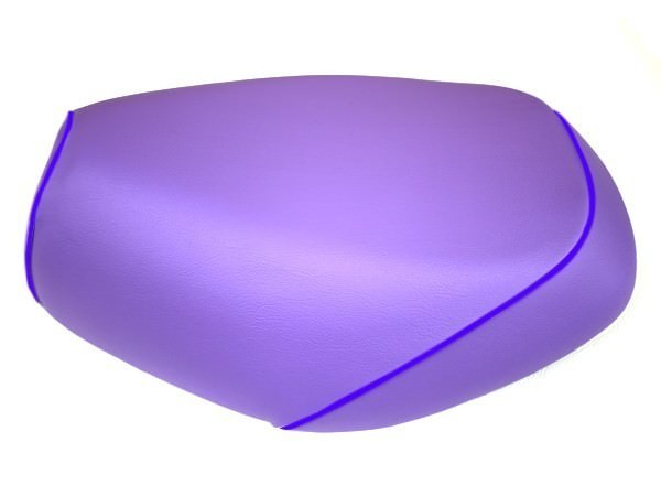 張替タイプ 国産シートカバー パープル/青パイピング GRONDEMENT（グロンドマン） ドリーム50（DREAM）