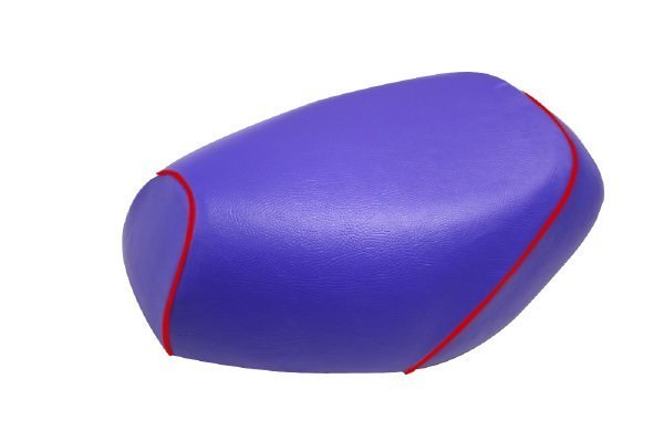 張替タイプ 国産シートカバー 青/赤パイピング GRONDEMENT（グロンドマン） ドリーム50（DREAM）