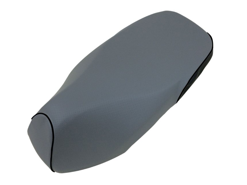 被せタイプ 国産シートカバー エンボスグレー（後部:ブラック）/黒パイピング GRONDEMENT（グロンドマン） ダンク（Dunk）AF74