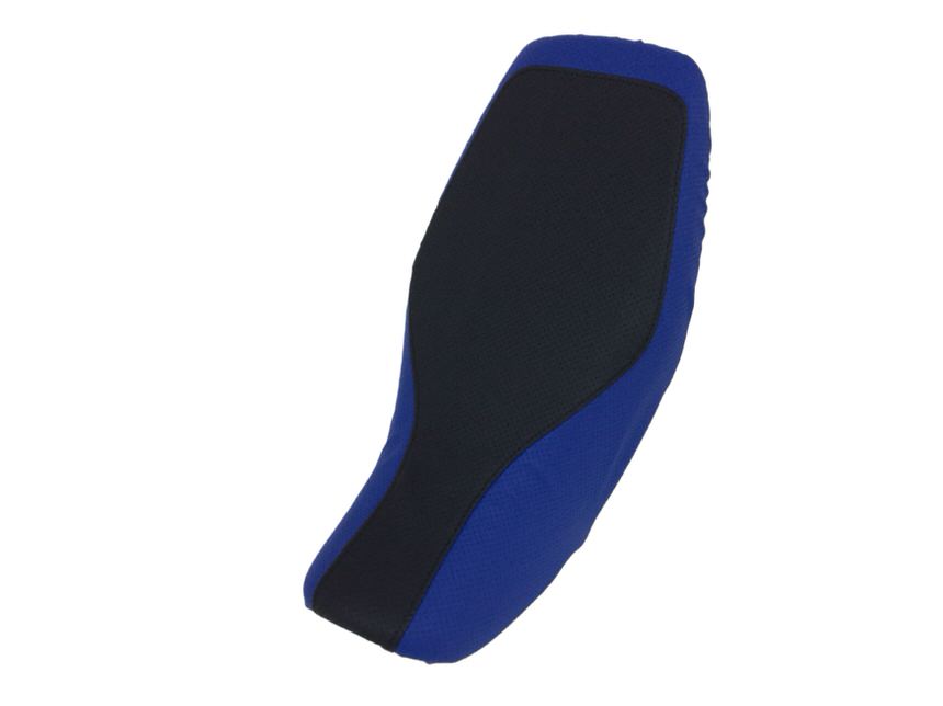 被せタイプ 国産シートカバー エンボスブラック・エンボスブルー ツートンカラー/黒ステッチ GRONDEMENT（グロンドマン） GROM（グロム）