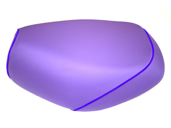 被せタイプ 国産シートカバー パープル/青パイピング GRONDEMENT（グロンドマン） リード90（LEAD）HF05