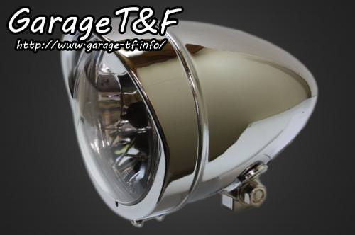 4.5インチロケットライト（メッキ） ガレージT&F