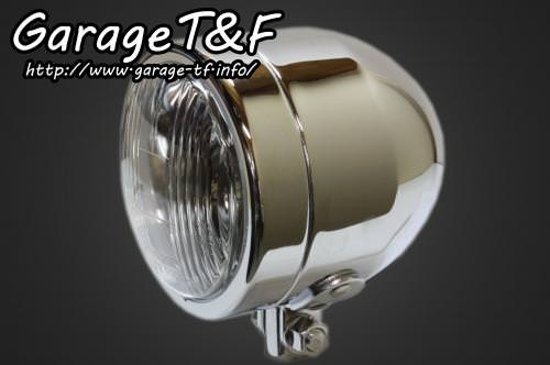 4インチドームライト（メッキ） ガレージT&F