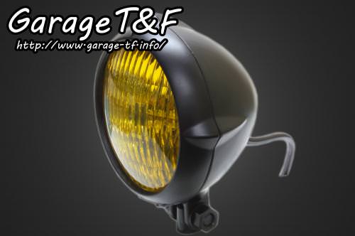 4.5インチビンテージライト（ブラック） ガレージT&F