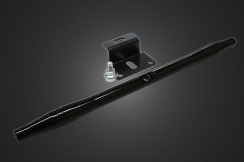 フロントマウントウィンカーステー335mmブラック ガレージT&F ビラーゴ250（VIRAGO）