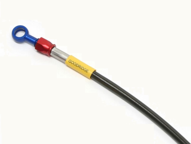 ビルドアライン ブレーキホースキット フロント用 アルミ スモークホース GOODRIDGE（グッドリッジ） W800（ABS）21年