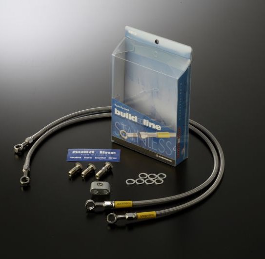 ビルドアライン ボルトオンブレーキホースキット フロント用 Wダイレクト クリア クリアホース GOODRIDGE（グッドリッジ） FZ1（08〜12年）