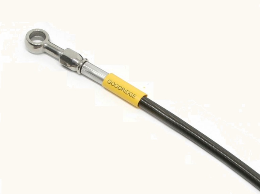 ビルドアライン ブレーキホースキット フロント用 ステンレス スモークホース GOODRIDGE（グッドリッジ） W800（ABS）21年