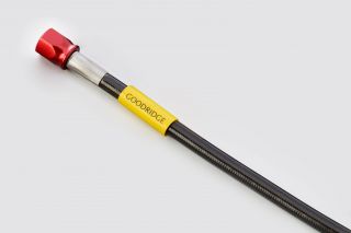 ビルドアライン ユニバーサルブレーキホース アルミ スモークホース（ホース全長 510mm） GOODRIDGE（グッドリッジ）