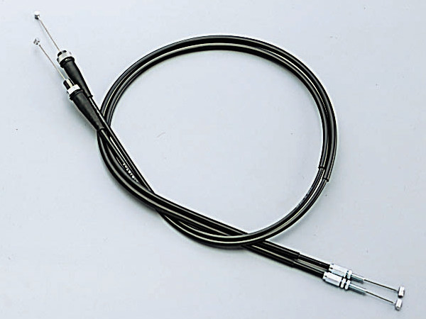 スロットルワイヤーW ブラック 150mmロング HURRICANE（ハリケーン） CB750F（FZ・FA・FB・FC）