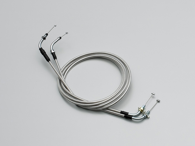 スロットルワイヤーW ステンレスメッシュ 150mmロング HURRICANE（ハリケーン） フォルツァ・TypeX・S（〜03年 MF06）