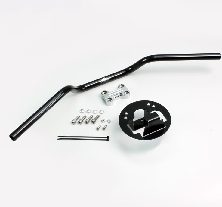 ヨーロピアン1型 ハンドルキット ブラック HURRICANE（ハリケーン） TMAX530