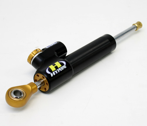 ステアリングダンパー本体 CSCタイプ 75mm ブラック ハイパープロ（HYPER PRO）