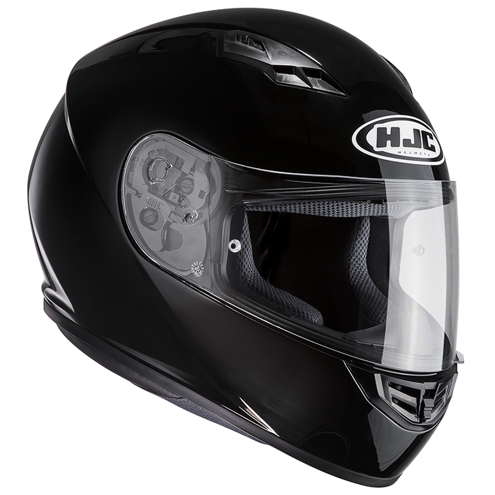 HJH113 CS-15 ソリッド フルフェイスヘルメット ブラック Lサイズ HJC