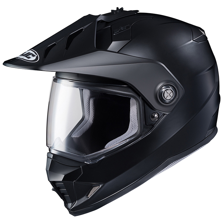 HJH133 DS-X1 ソリッド オフロードヘルメット セミフラットブラック Mサイズ HJC