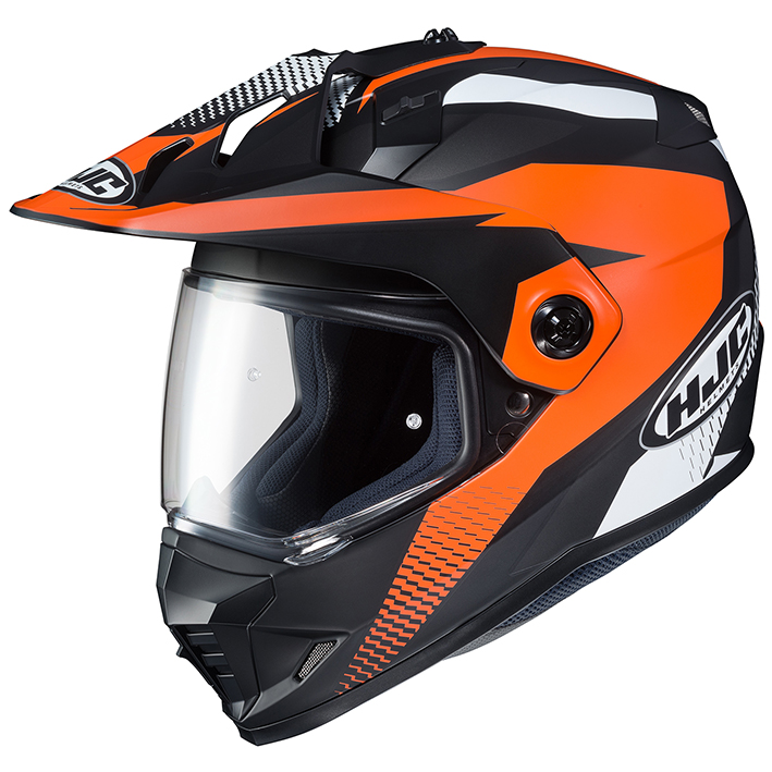 HJH134 DS-X1 エーウィング オフロードヘルメット オレンジ Sサイズ HJC