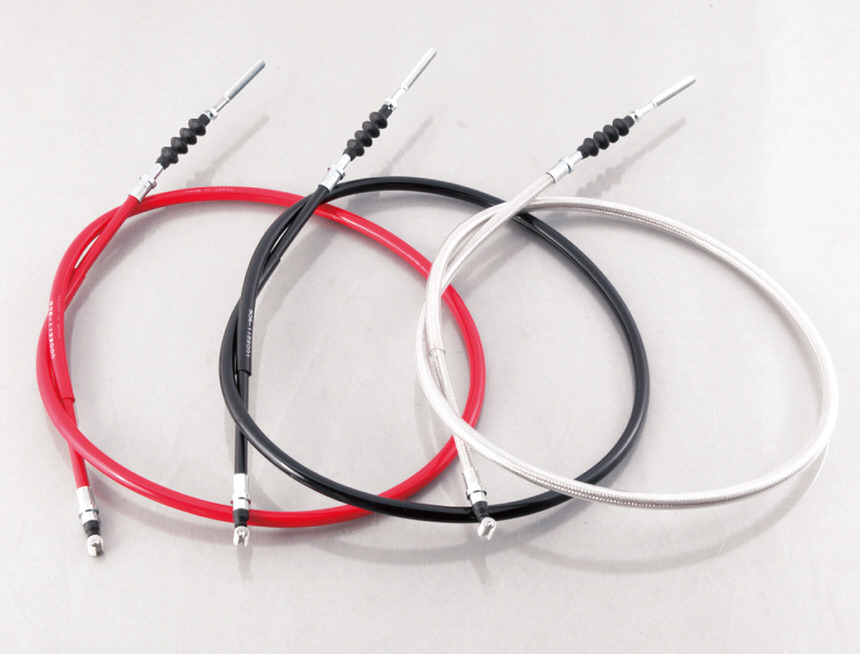 ブレーキケーブル（レバー&ホルダー用）ステンメッシュ/805mm（Rレバー&ホルダーセット用） KITACO（キタコ） モンキー/ゴリラ系（FI車含む）