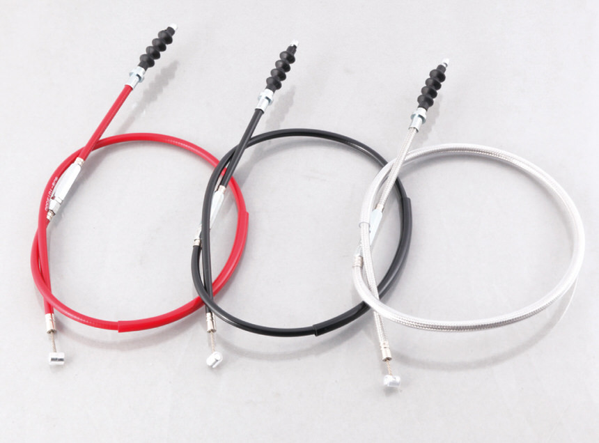 クラッチケーブル ブラック/895mm（Lレバー&ホルダーセット用） KITACO（キタコ） モンキー/ゴリラ系（キャブレター車）