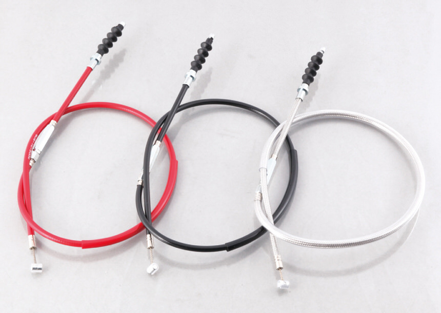 クラッチケーブル ブラック/1045mm（Lレバー&ホルダーセット用） KITACO（キタコ） モンキー/ゴリラ系（キャブレター車）