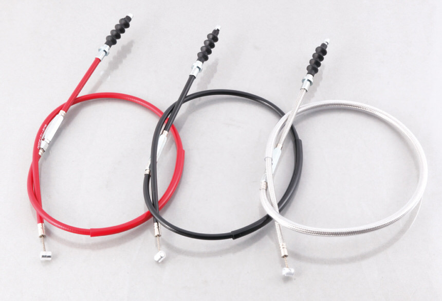 クラッチケーブル ステンメッシュ/1045mm（Lレバー&ホルダーセット用） KITACO（キタコ） モンキー/ゴリラ系（キャブレター車）