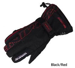 Gk 132 レインオーバーグローブ ブラック レッド Lサイズ コミネ Komine Gk 132bkrdl バイク王ダイレクト