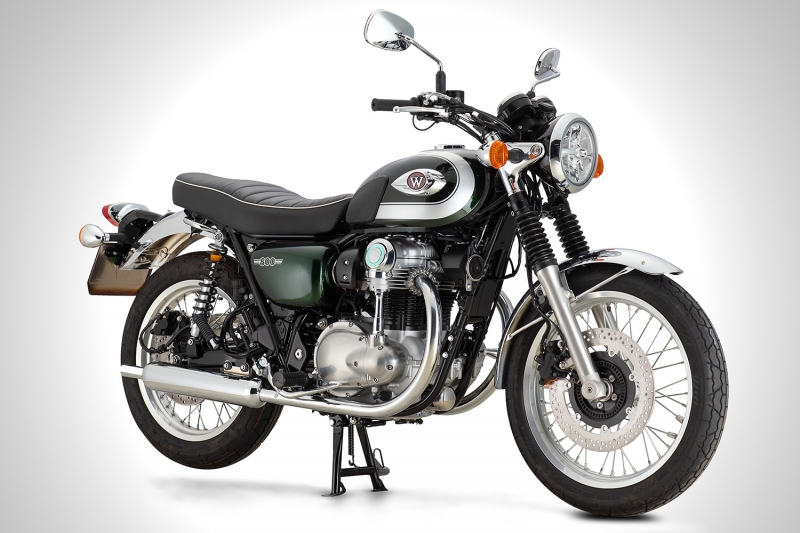 W400,W650 K-FACTORY ステンレス フルエキゾーストマフラー