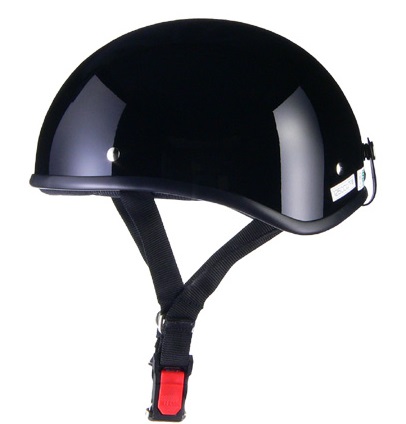 D'LOOSE D-355 ハーフヘルメット ブラック フリー（57〜60cm未満） リード工業