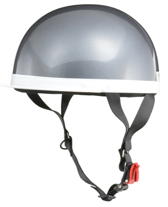 CROSS CR-740 ハーフヘルメット ガンメタリック フリー（57〜60cm未満） リード工業