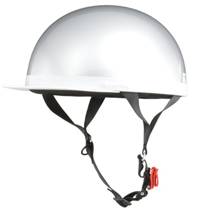 CROSS CR-741 ハーフヘルメット シルバー LL（61〜62cm未満） リード工業