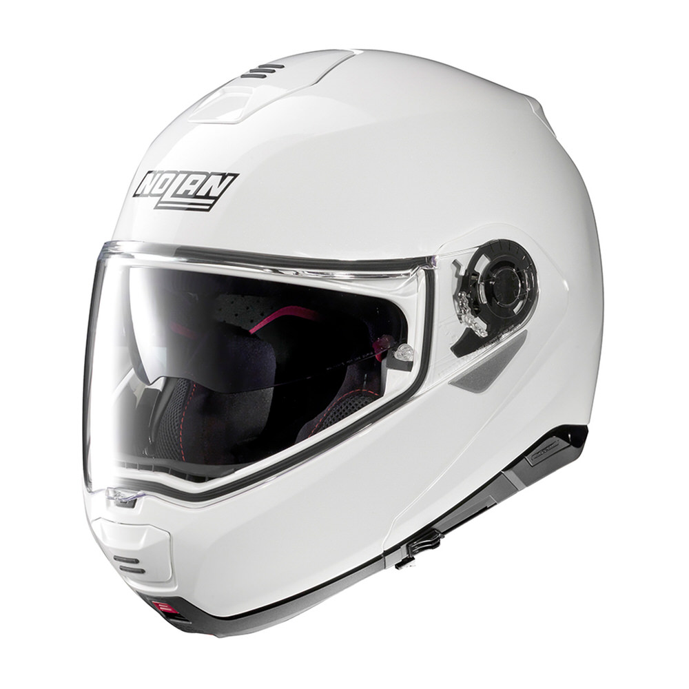 N100-5 PLUS ソリッド（ホワイト/5）XLサイズ システムヘルメット NOLAN（ノーラン）