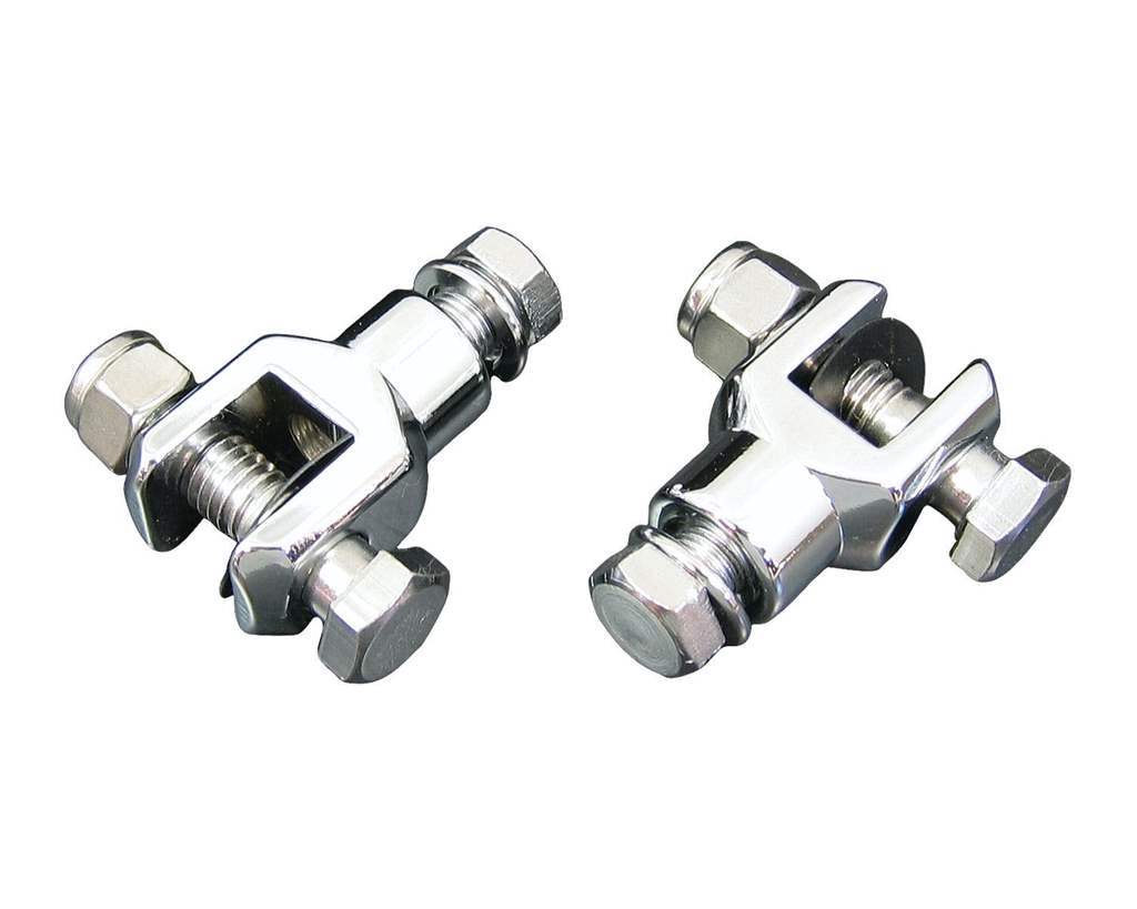 3/8×24 フットペグクリップキット クローム NEO FACTORY（ネオファクトリー）