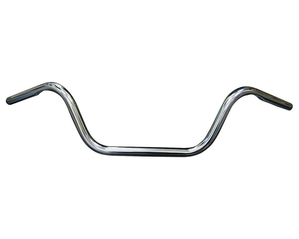 ヘコミ無し エイプバーハンドル ロー クローム NEO FACTORY（ネオファクトリー）