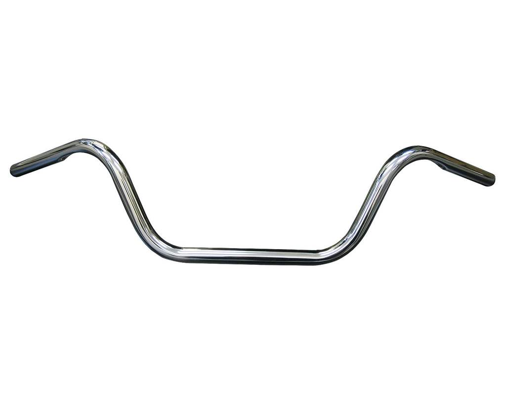 ヘコミ有り エイプバーハンドル ロー クローム NEO FACTORY（ネオファクトリー）