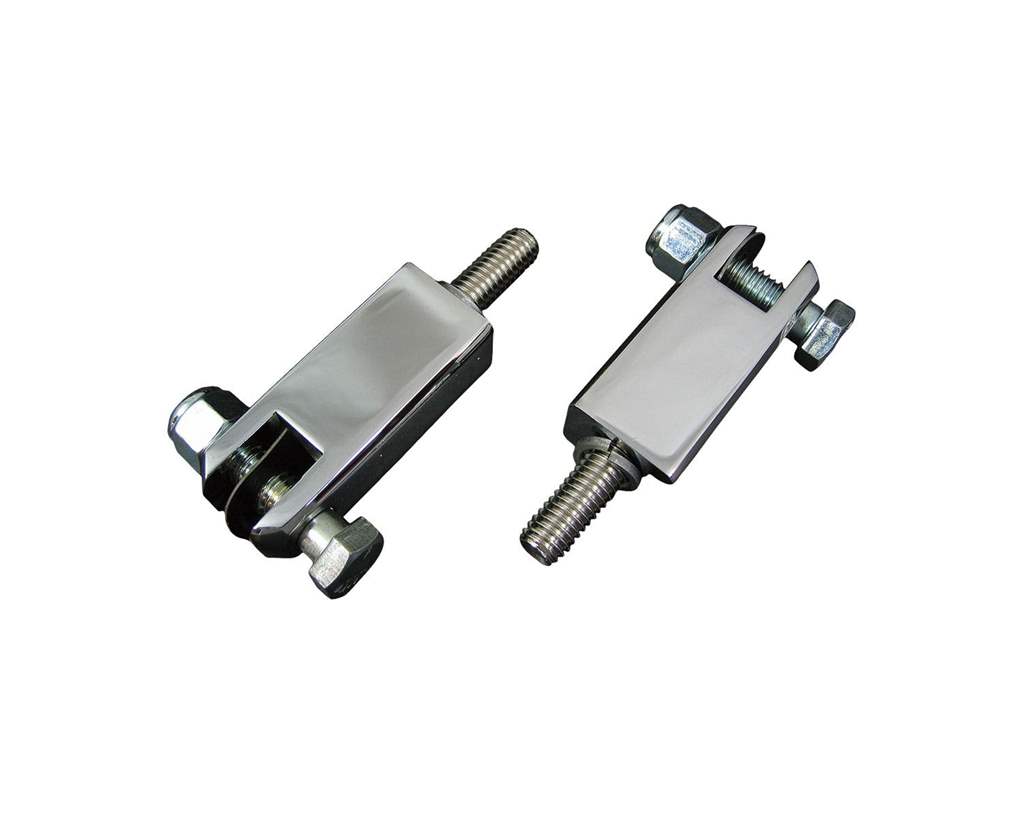 フットペグクリップキット 82-03年XL用 クローム NEO FACTORY（ネオファクトリー）