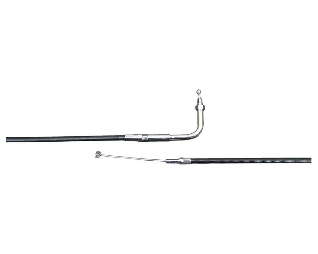 33in シングルスロットルケーブル 90° ブラック BT・XL用 NEO FACTORY（ネオファクトリー）