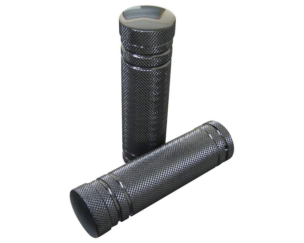 アルミ5リブグリップ ブラック NEO FACTORY（ネオファクトリー）