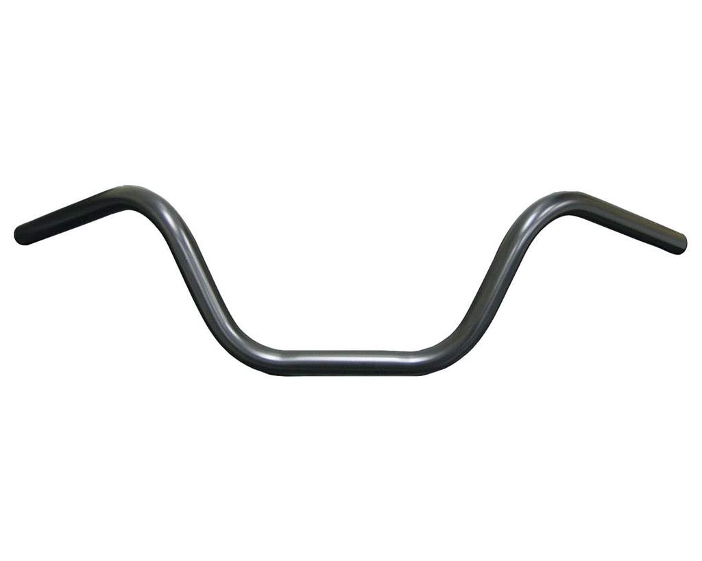 ヘコミ有り ナローエイプバーハンドル ロー ブラック NEO FACTORY（ネオファクトリー）