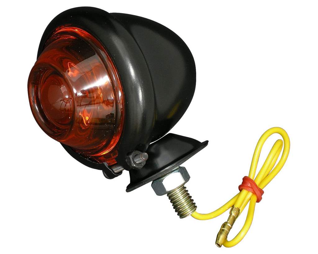 ベーツスタイルバレットウインカー オレンジクラシックレンズ ブラック NEO FACTORY（ネオファクトリー）