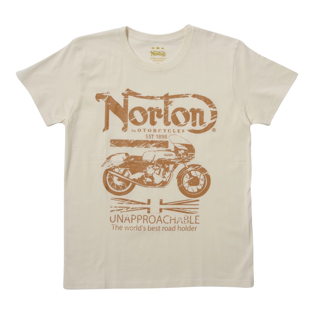 Tシャツ NRT02 OFFホワイト Mサイズ Norton（ノートン）