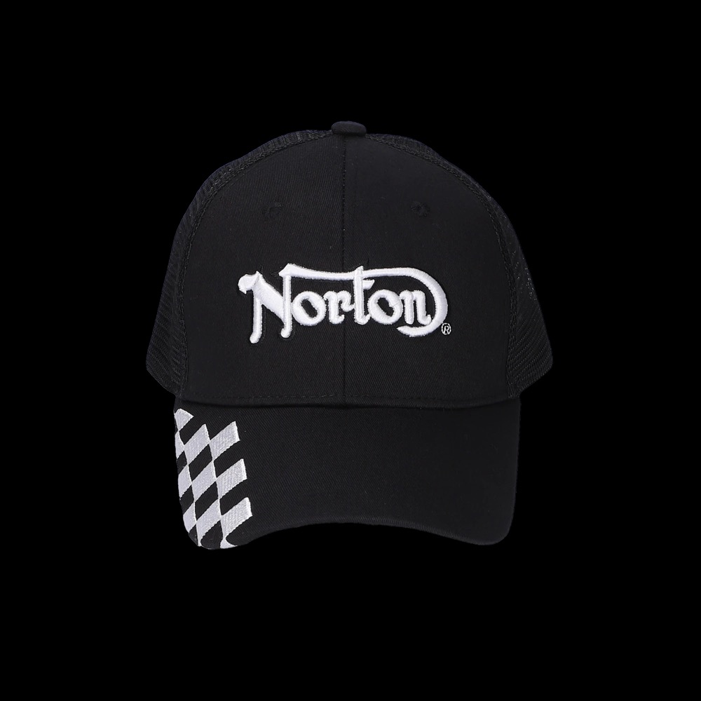 キャップ NRC02 ブラック/ホワイト Norton（ノートン）