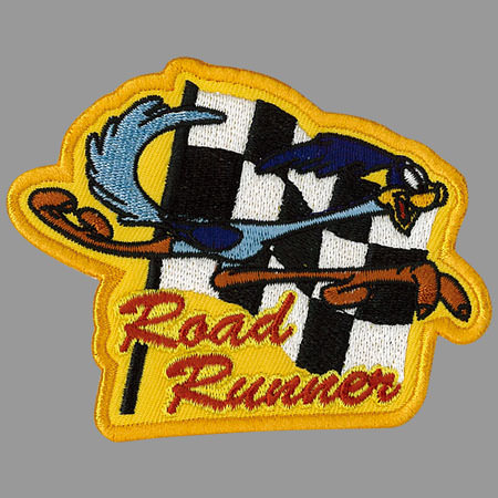RR-022-9 CUSTOM PATCHES チェッカー ROAD RUNNER（ロードランナー）