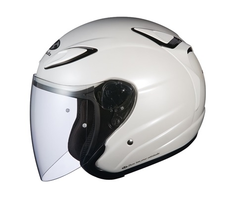 AVAND2 パールホワイト Lサイズ（59-60） ジェットヘルメット OGK 